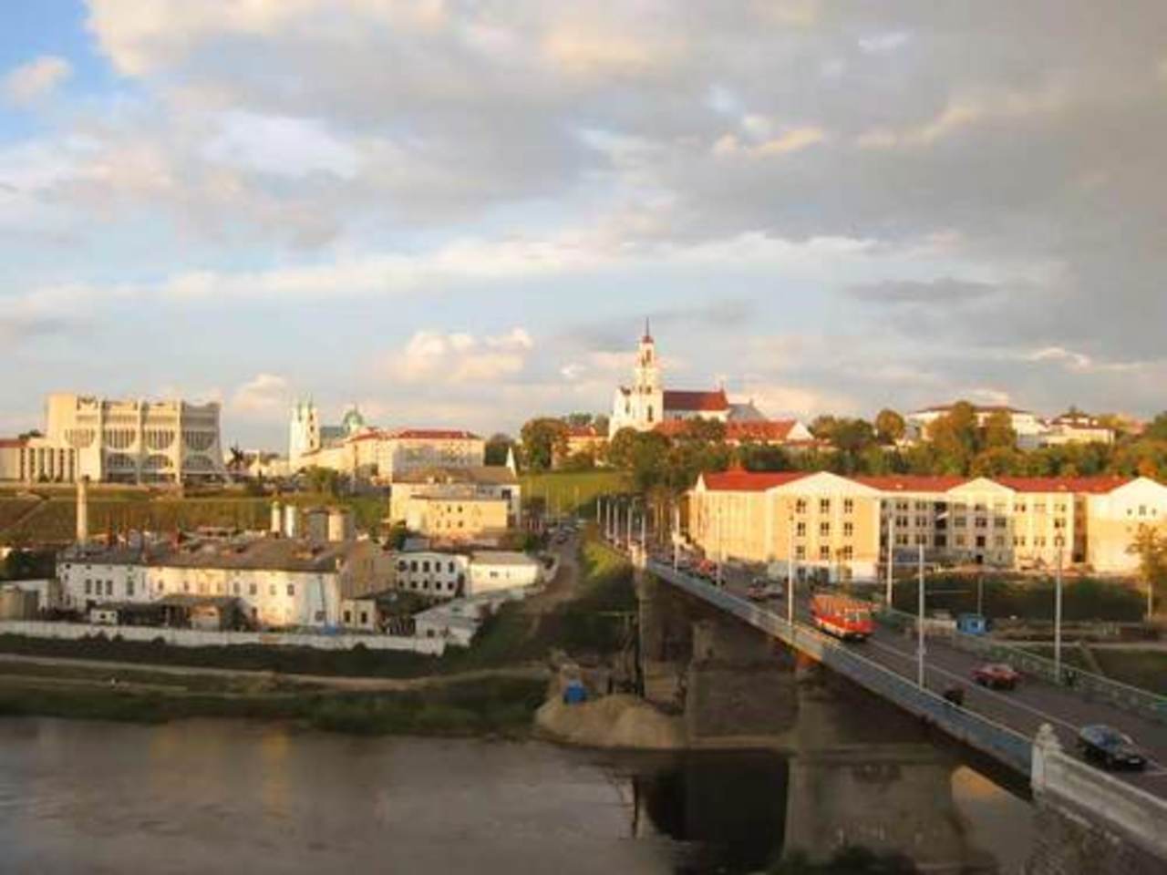 Вид на Гродно. belarus.nemiga.info