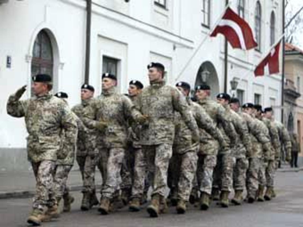 Латвийские военные. Фото с сайта mod.gov.lv