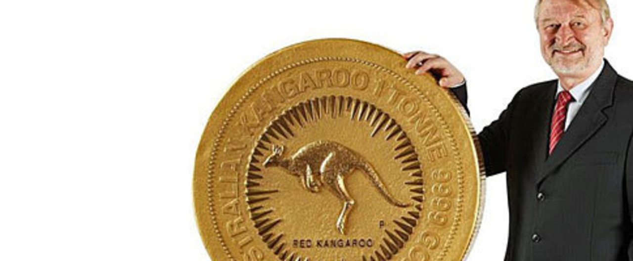 Эд Харбуз. Фото с сайта 1tonnegoldcoin.com
