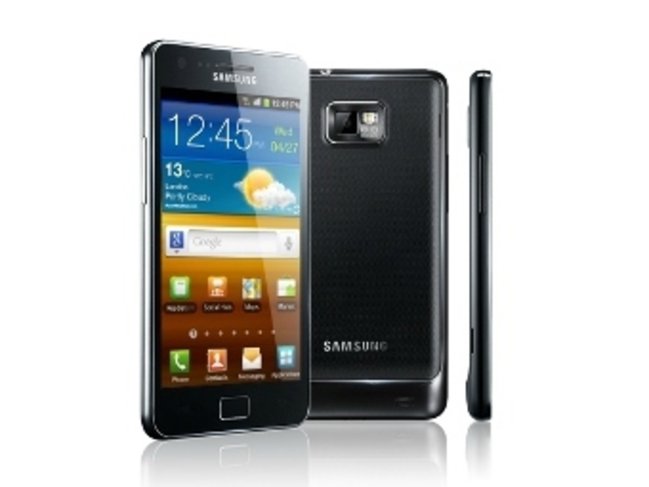 Cмартфон Galaxy S II. Фото с сайта Samsung