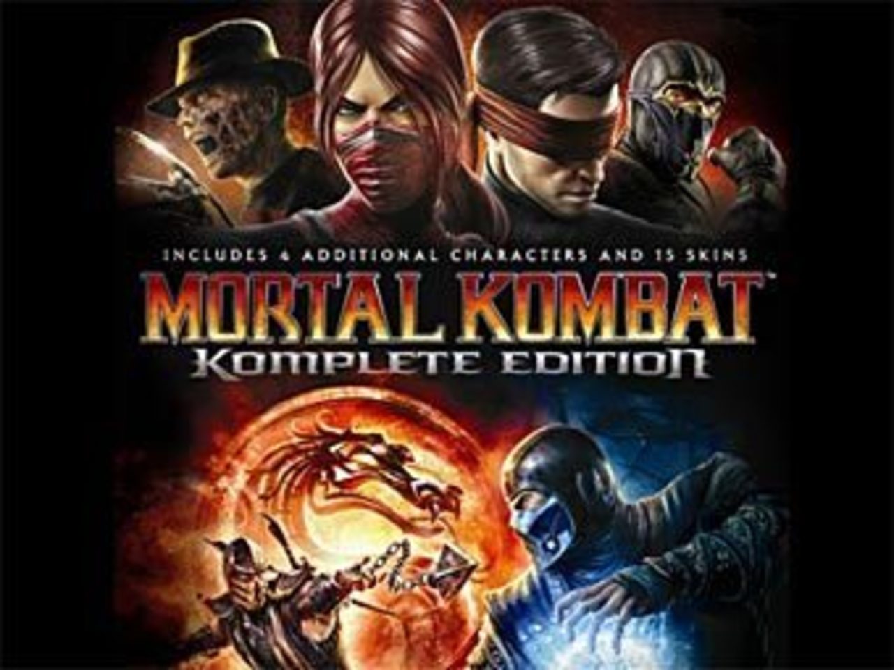 Заставка Mortal Kombat Komplete Edition
