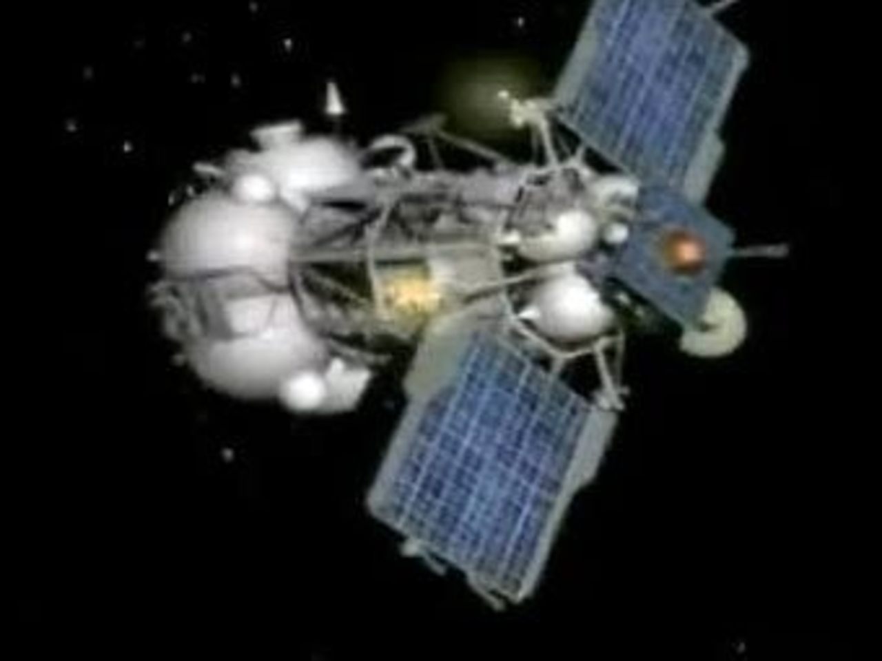 "Фобос-Грунт". Кадр из видеоролика Роскосмоса