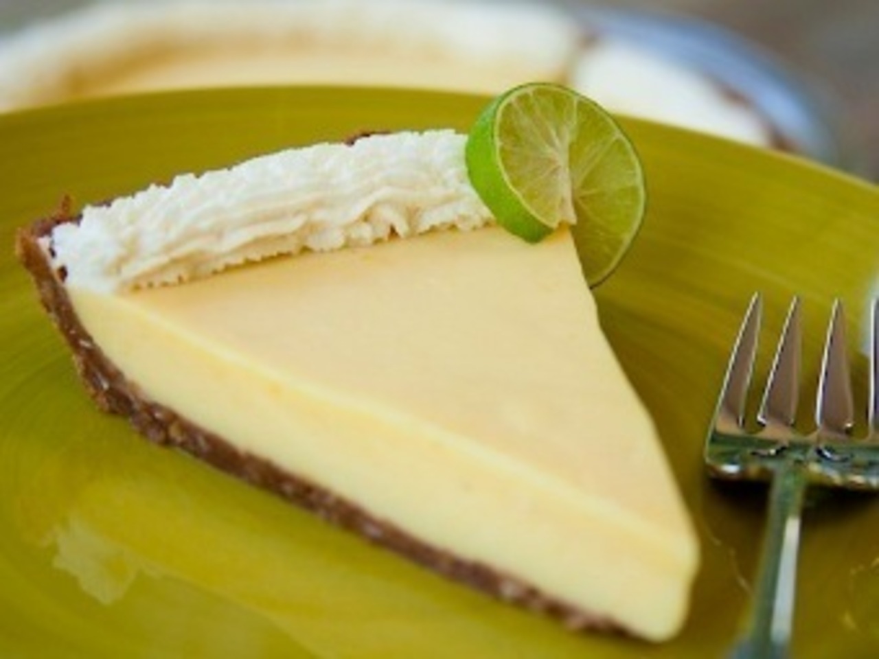 Лаймовый пирог, изображение с сайта bunkycooks.com