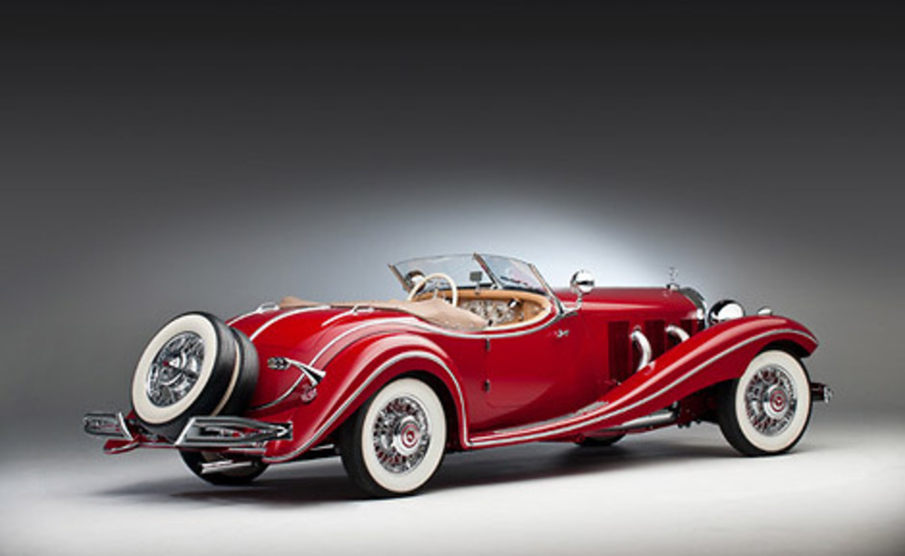 Mercedes-Benz 500 K Roadster 1935 года выпуска. Фото RM Auctions