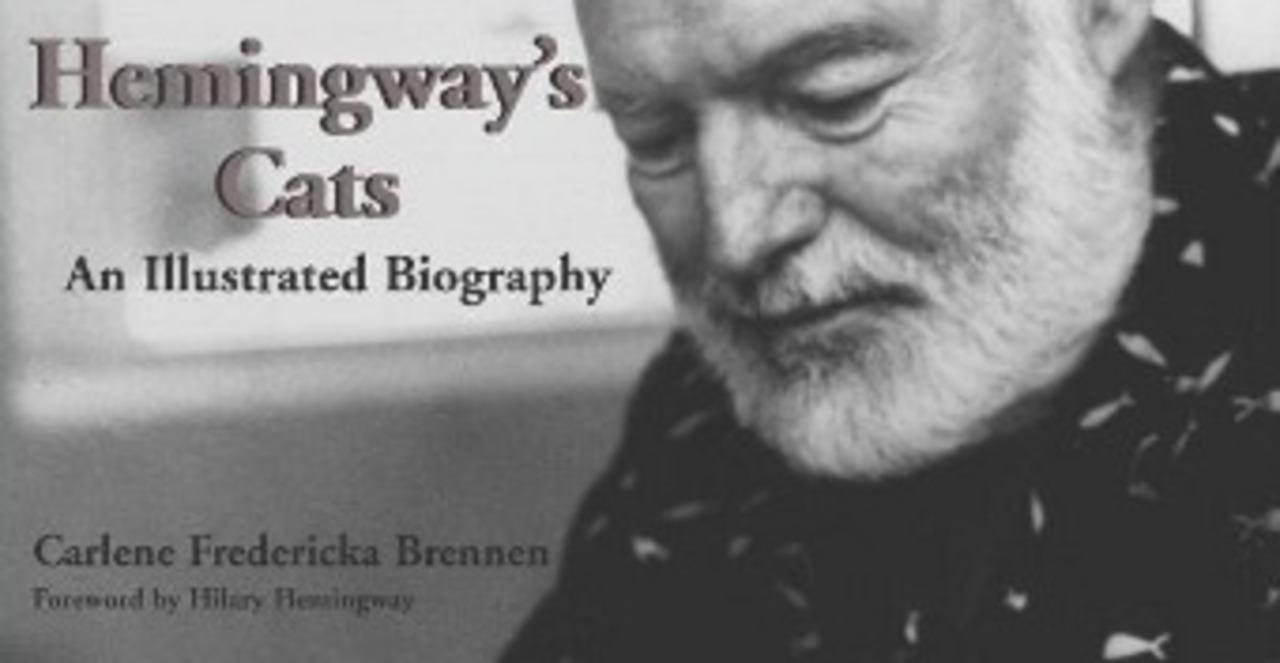Обложка книги Hemingway's Cats: An Illustrated Biography. Изображение с сайта интернет-магазина Amazon