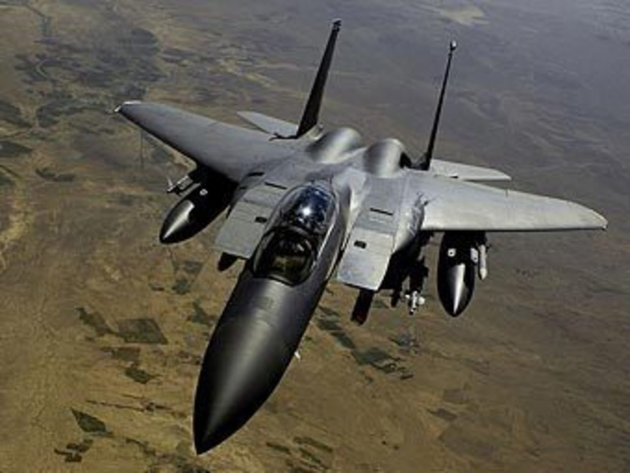 F-15 американских ВВС. Фото с сайта af.mil