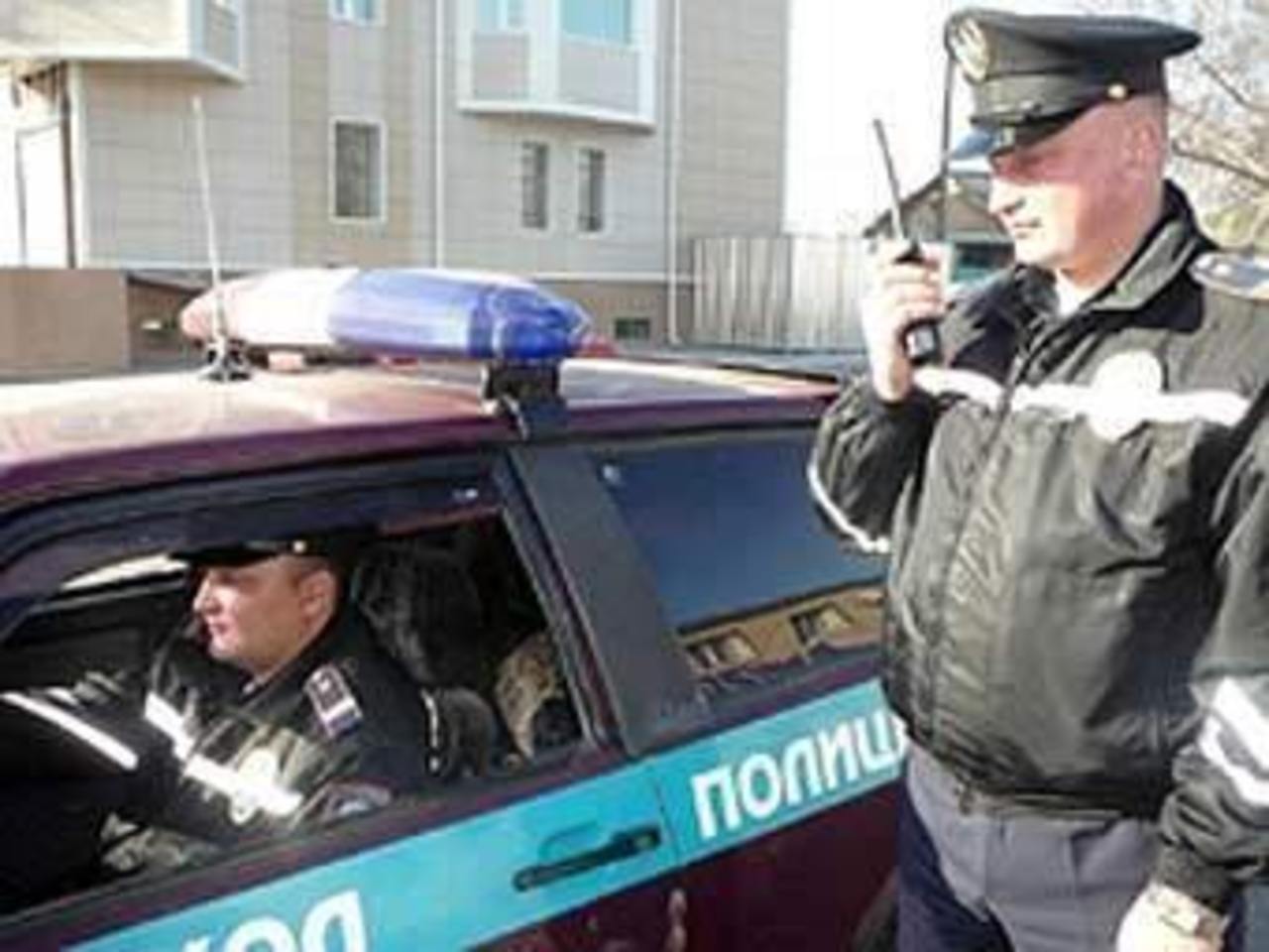 Сотрудники дорожной полиции Казахстана. Фото с сайта mvd.ru