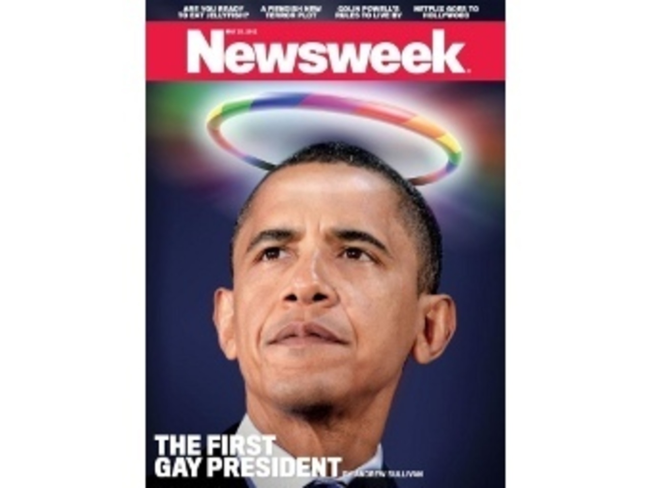 Обложка Newsweek за 21 мая 2012 года