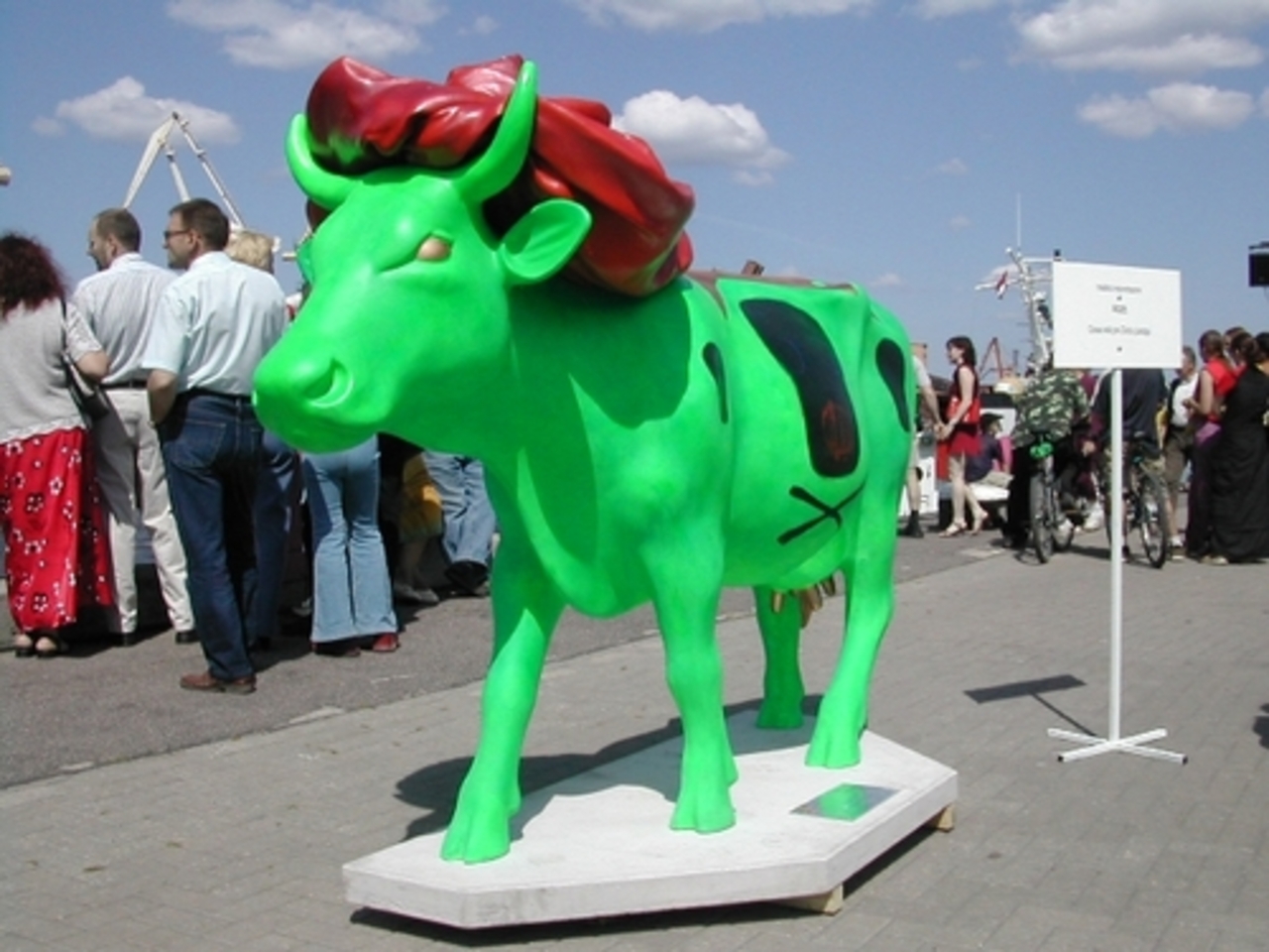 foto cowparade.ventspils.lv