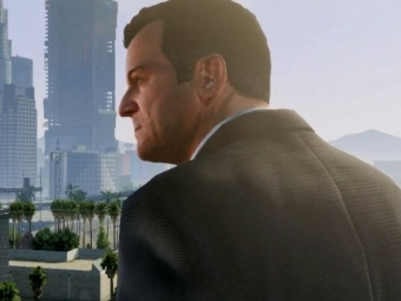 Кадр из трейлера GTA V