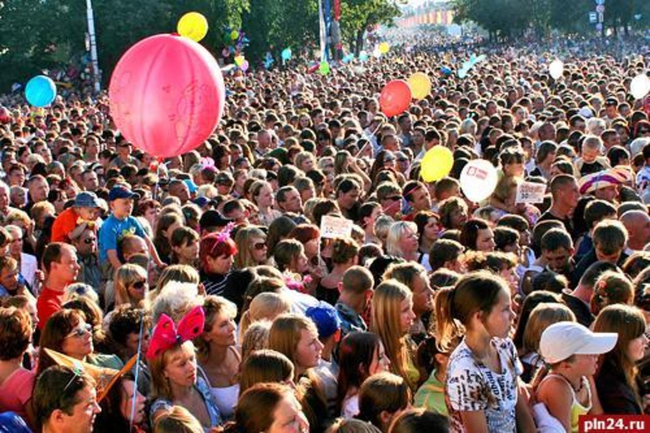 Празднование дней Пскова. Фото pln24.ru