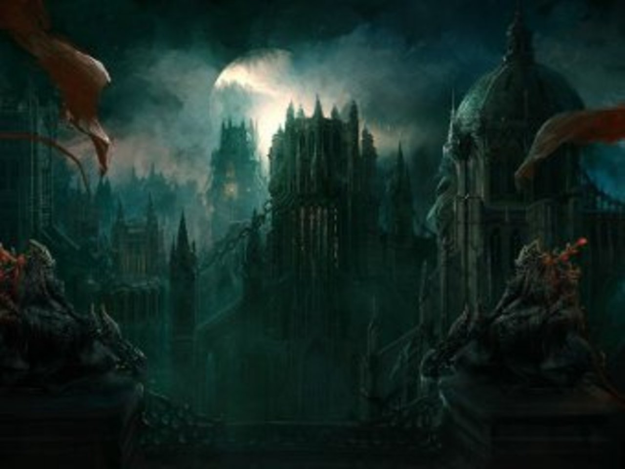 Концепт-арт к игре Castlevania: Lords of Shadow 2