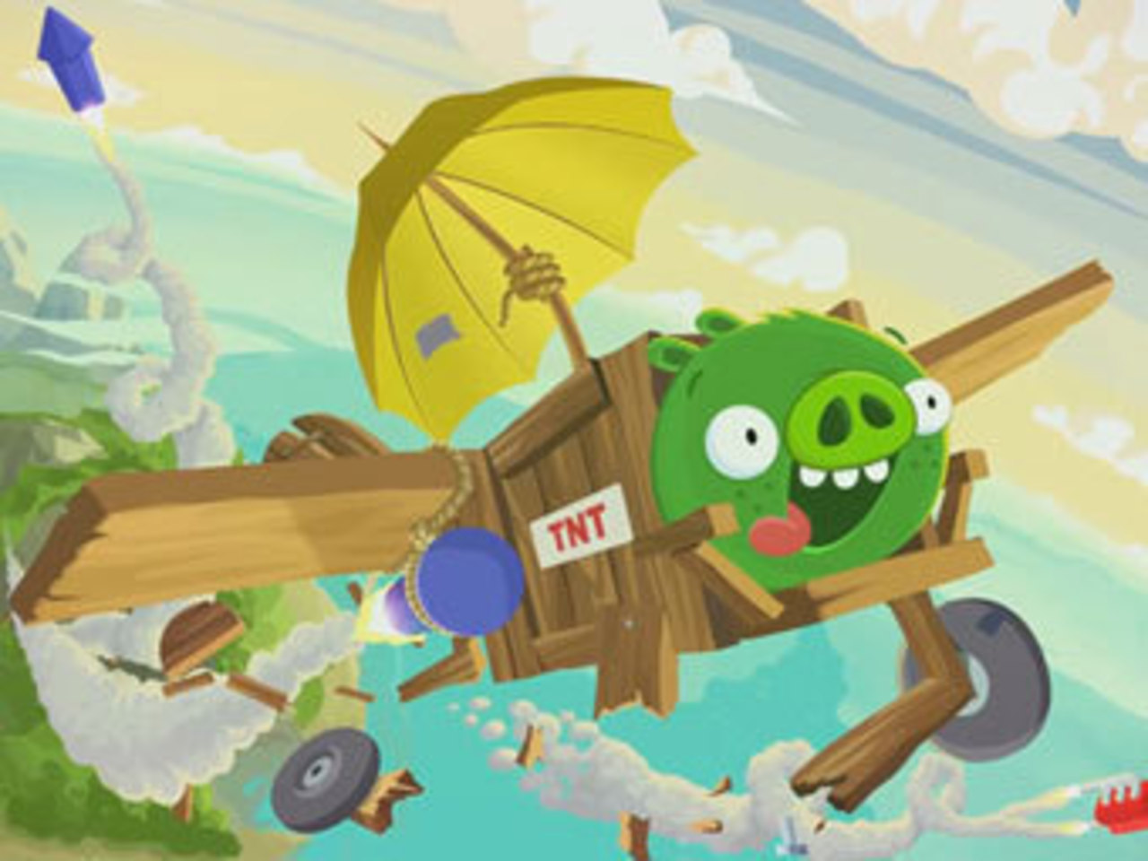 Заставка Bad Piggies