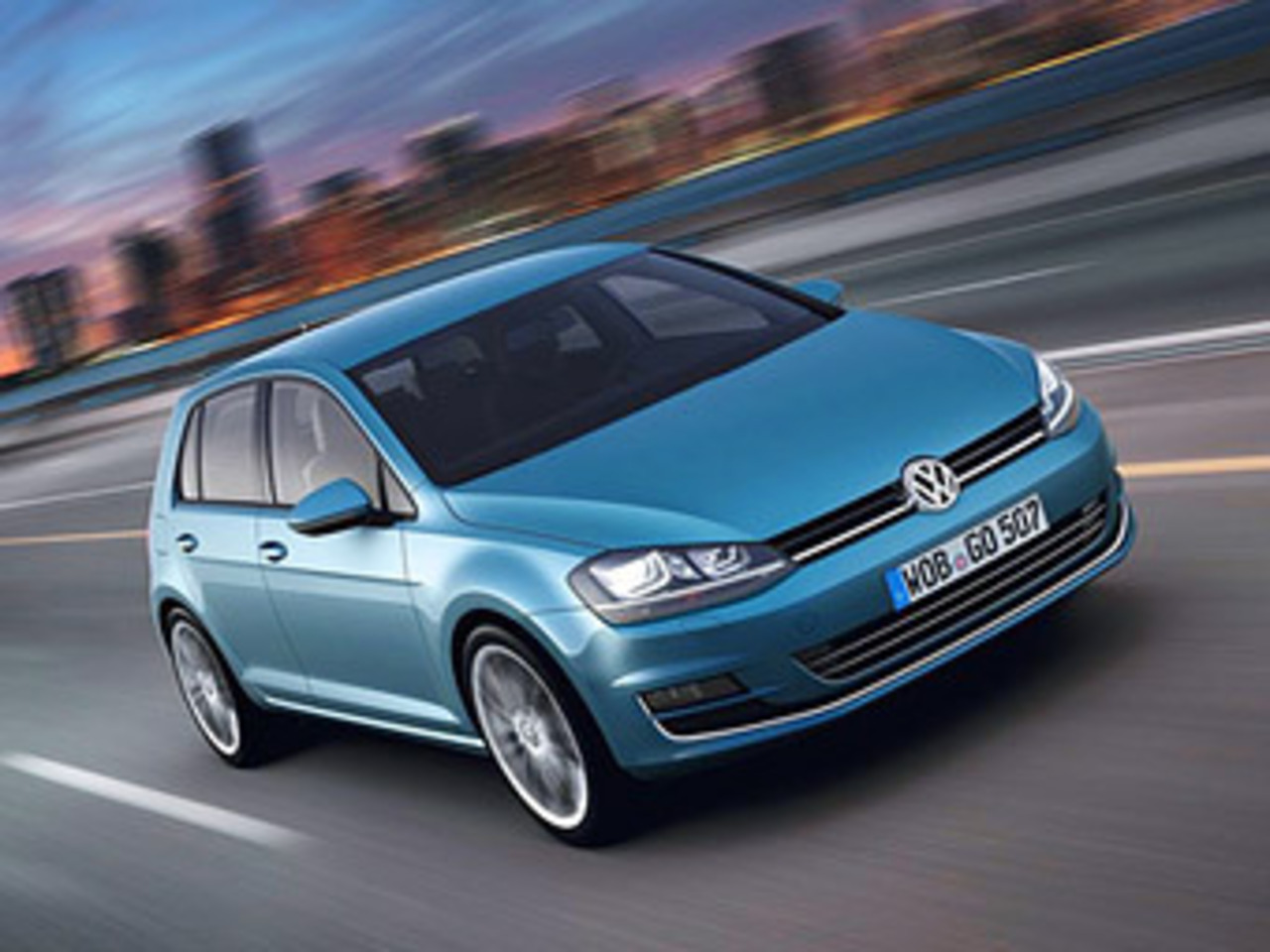 Volkswagen Golf VII. Фото Volkswagen