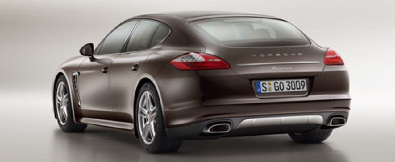 Porsche Panamera Platinum Edition. Фото Porsche