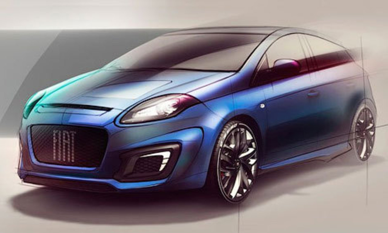 Fiat Bravo Xtreme. Иллюстрации Fiat