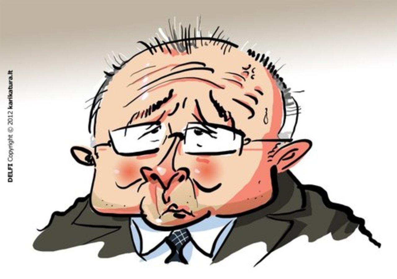 карикатура DELFI (R.Daukanto pieš.)