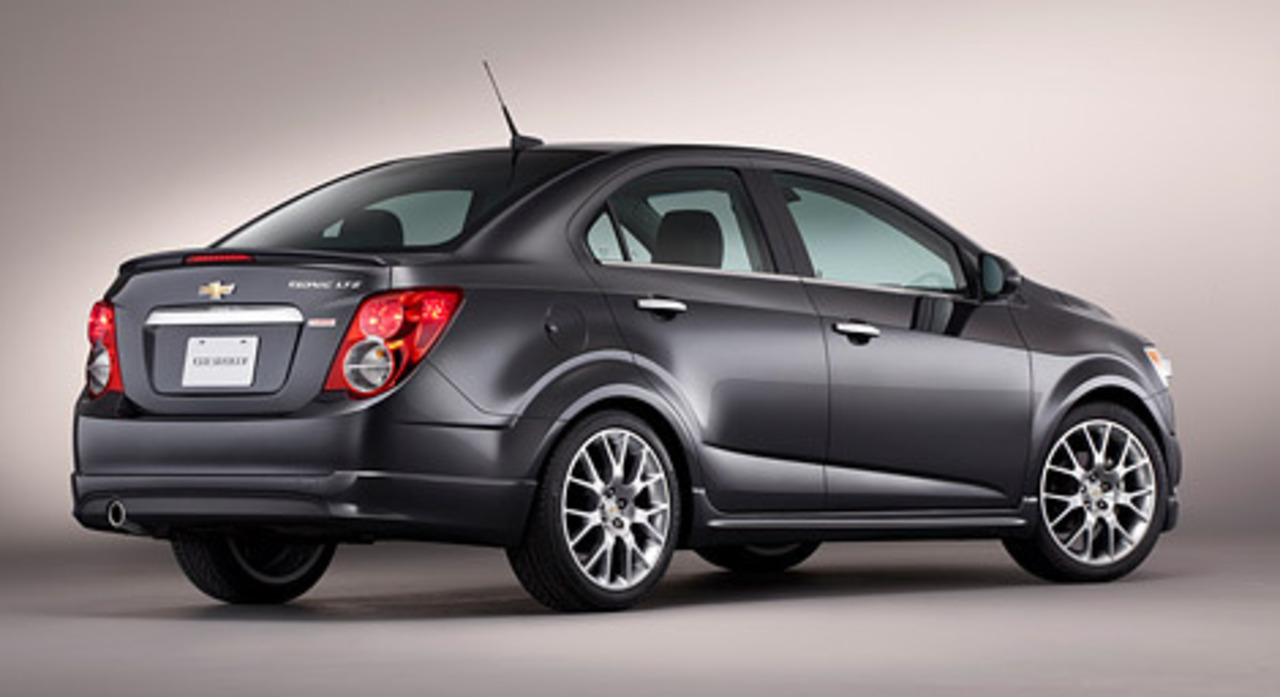 Chevrolet Sonic Dusk. Фото Chevrolet