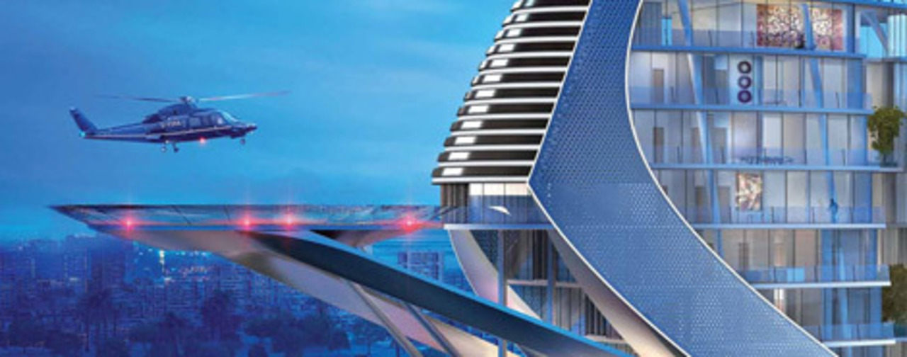 Будущий небоскреб Михаэля Шумахера в Дели. Изображение Michael Schumacher World Tower