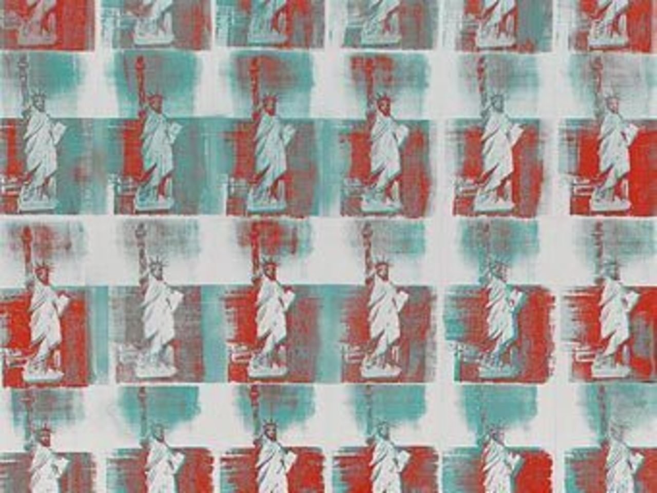 "Статуя свободы" Энди Уорхола. Изображение Christie's