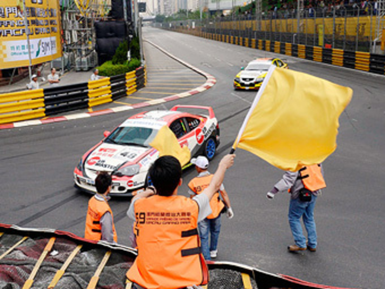 Заезд CTM Macau Touring Car Cup в рамках Гран-при Макао. Фото GCS
