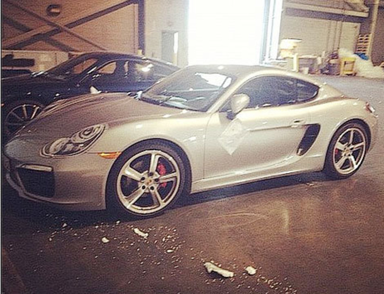 Новый Porsche Cayman. Фото с сайта vwvortex.com