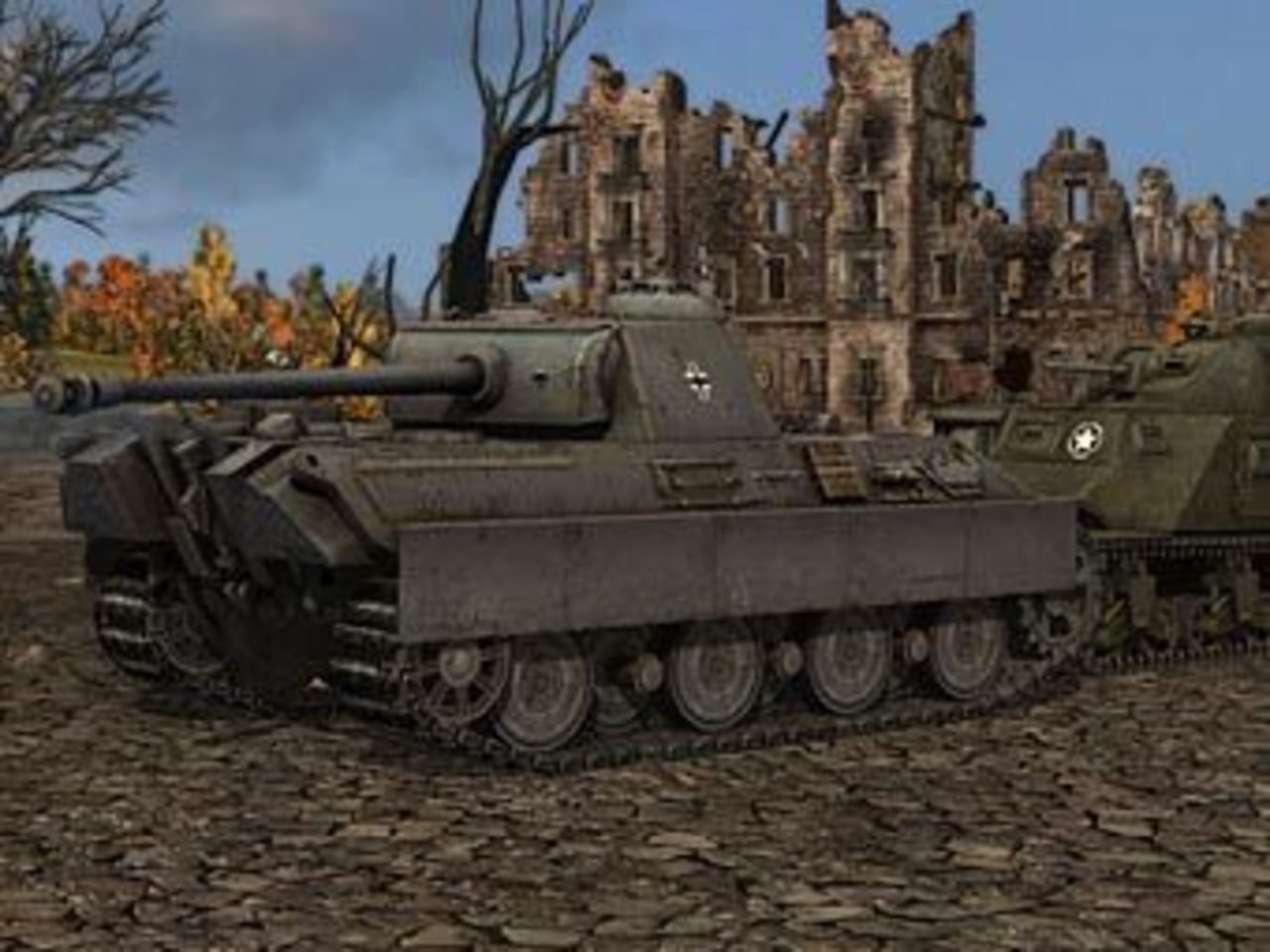 Скриншот игры World of Tanks
