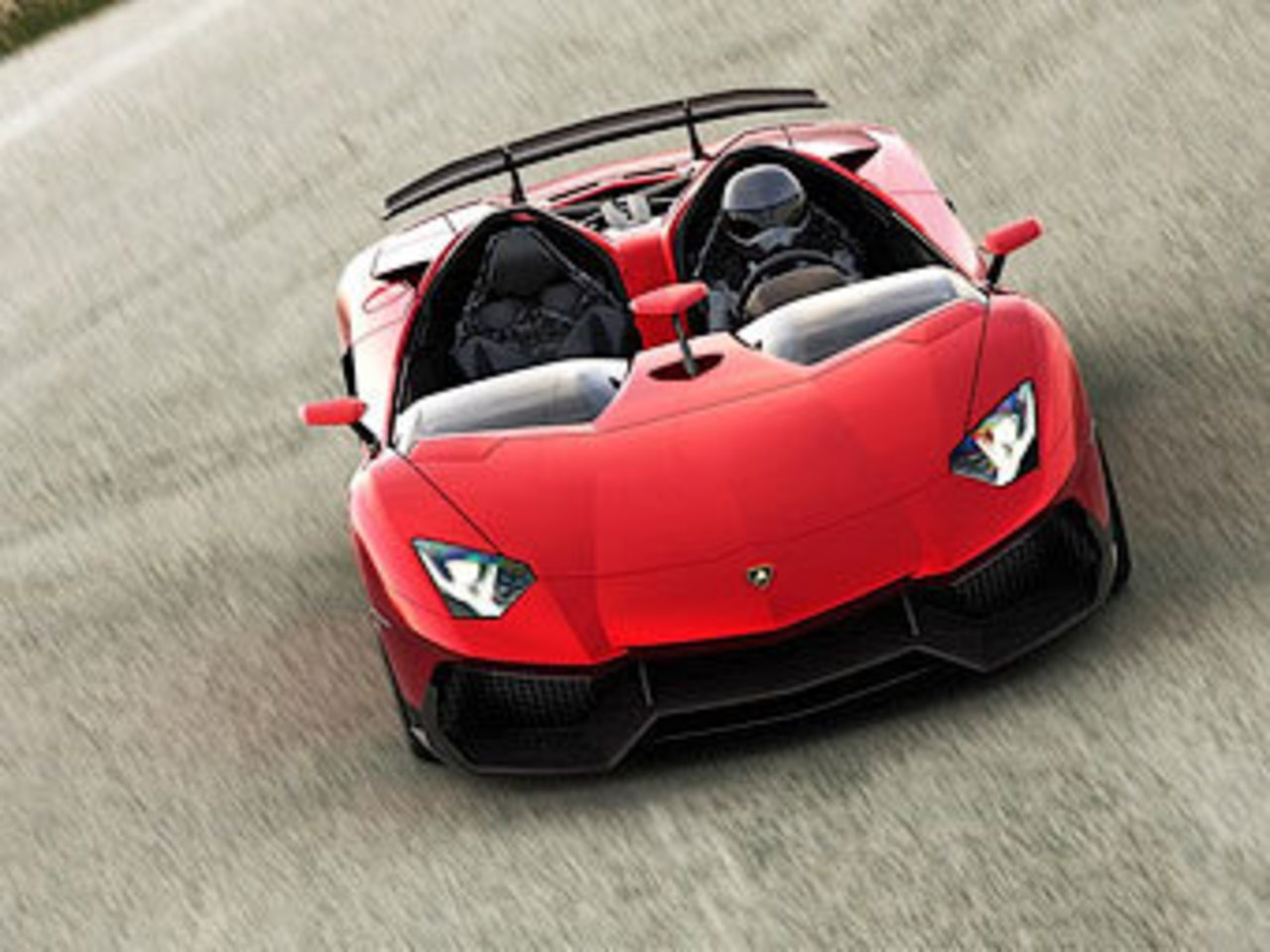 Lamborghini Aventador J. Фото Lamborghini