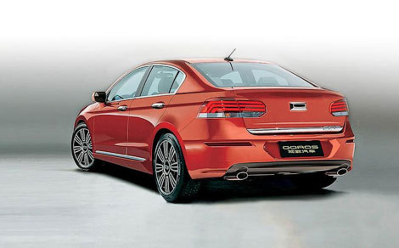 Qoros GQ3. Фото Qoros