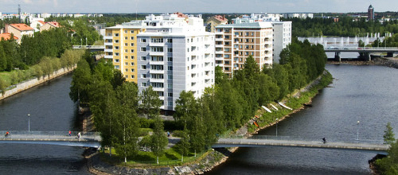 discoveringfinland.com. Вид на Оулу.
