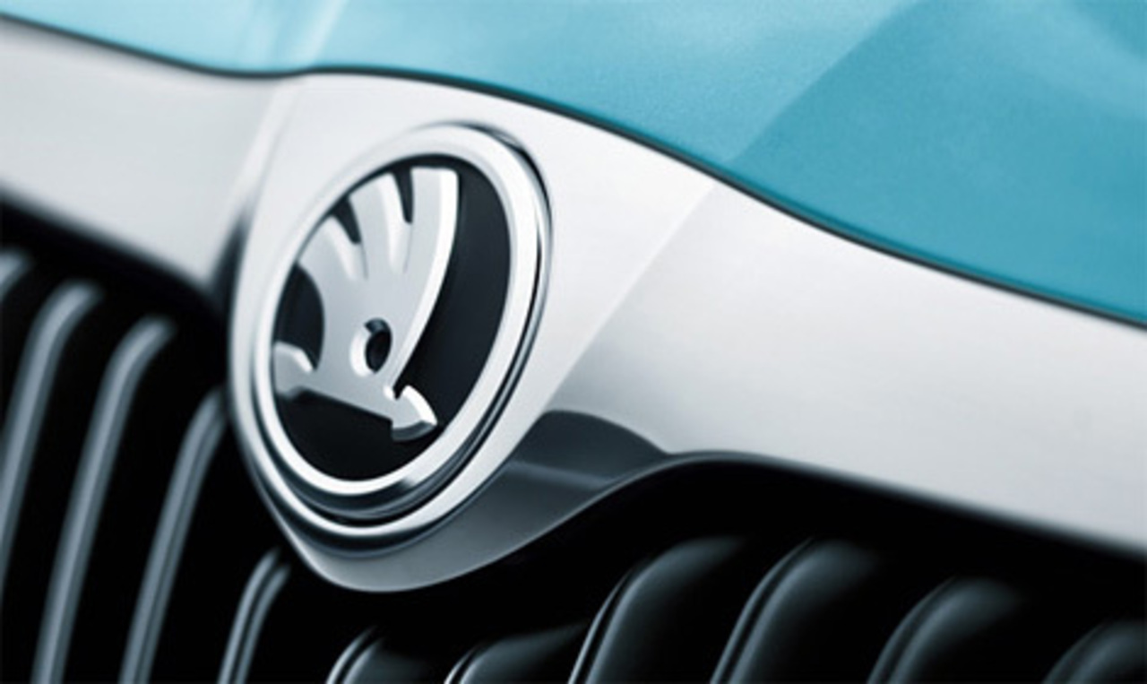 Новый логотип Skoda, который появится на «Фабии» и «Румстере» уже в этом году