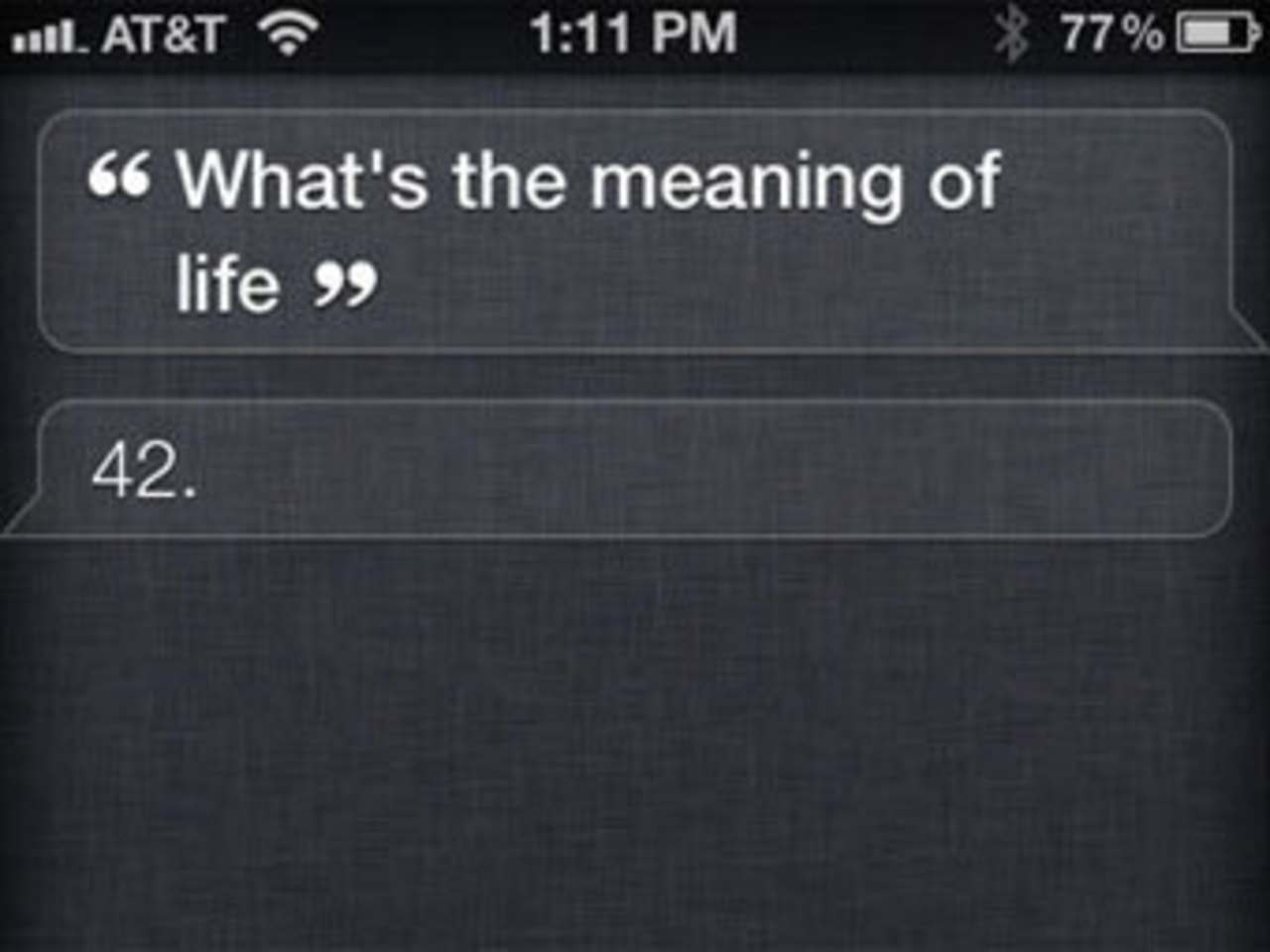 Диалог пользователя с Siri, изображение с сайта The Verge