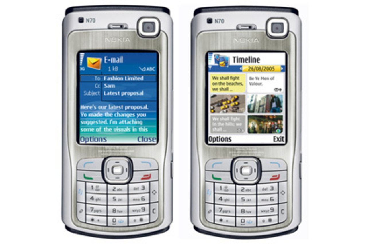 Смартфон Nokia N70 на базе S60 Second Edition