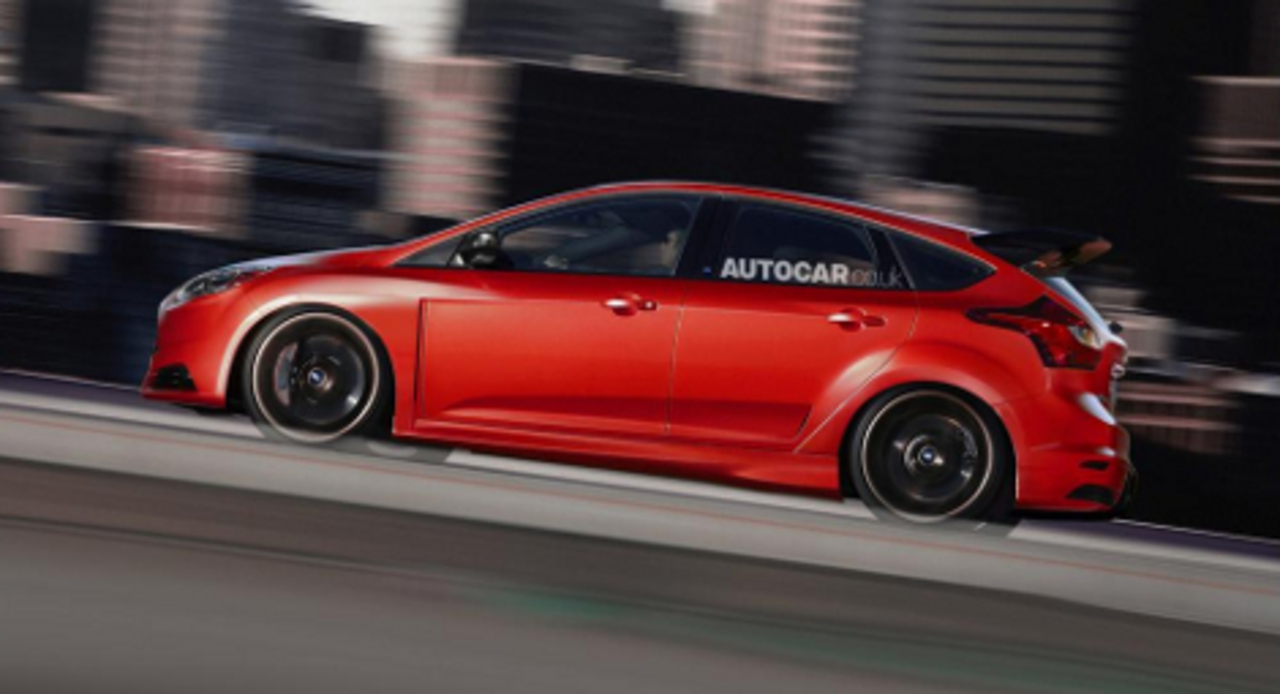 Предполагаемый внешний вид нового Ford Focus RS. Иллюстрации с сайта autocar.co.uk