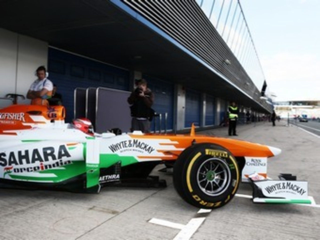 Джеймс Росситер за рулем Force India VJM06. Фото James Moy Photography