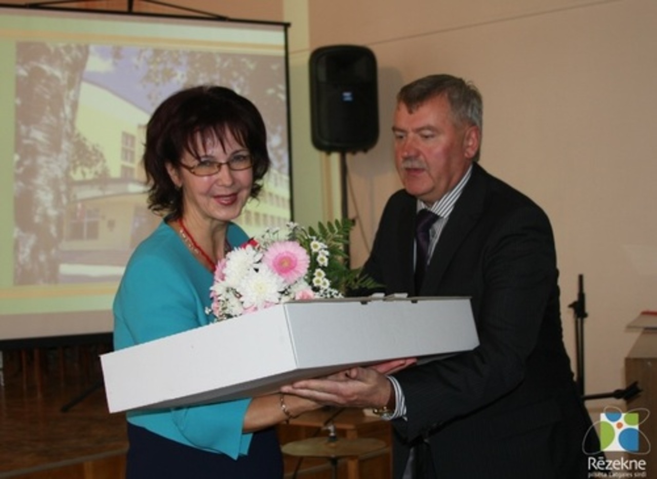 День учителя 2012 года, фото rezekne.lv