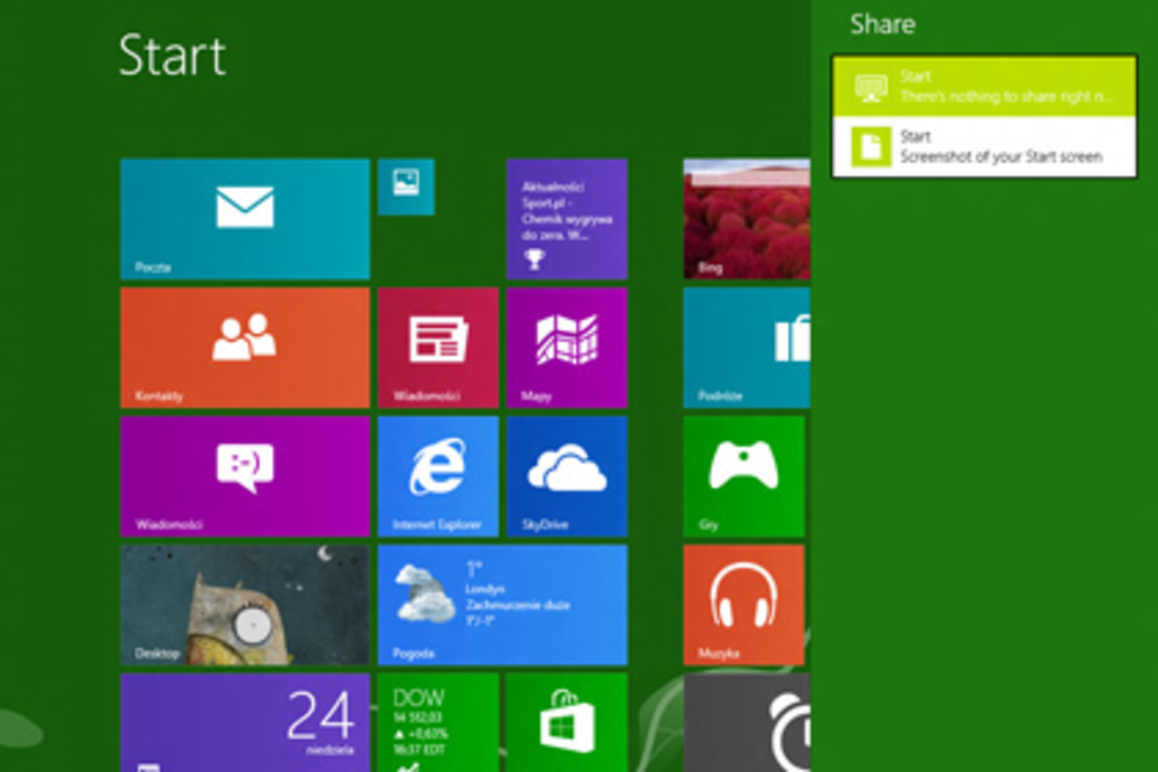 cкриншот Windows Blue. Изображение: сайт The Verge