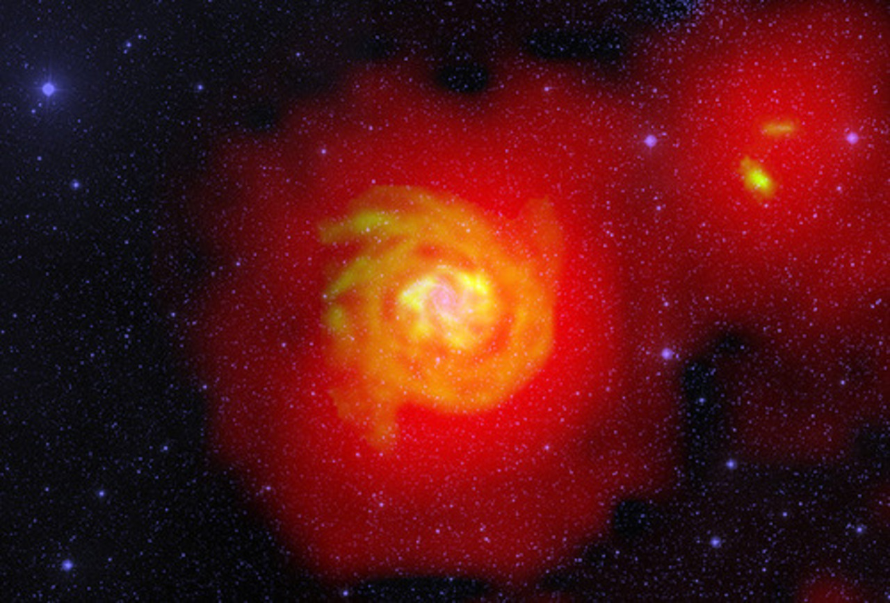 фото: WVU/NRAO/AUI/NSF/Caltech/Westerbork Synthesis Radio Telescope
