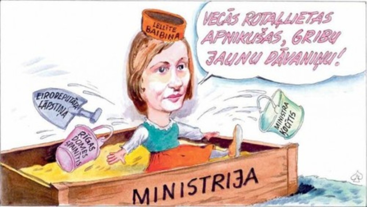 Karikatūra: Agris Liepiņš/db.lv