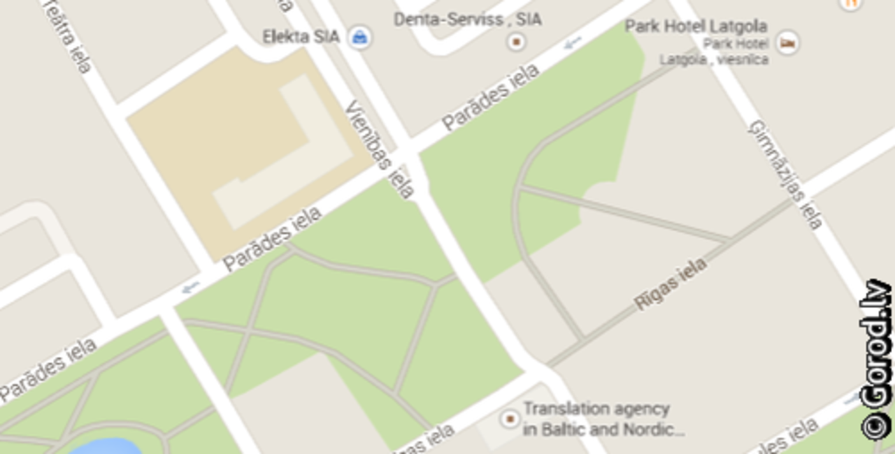 скриншот Google maps