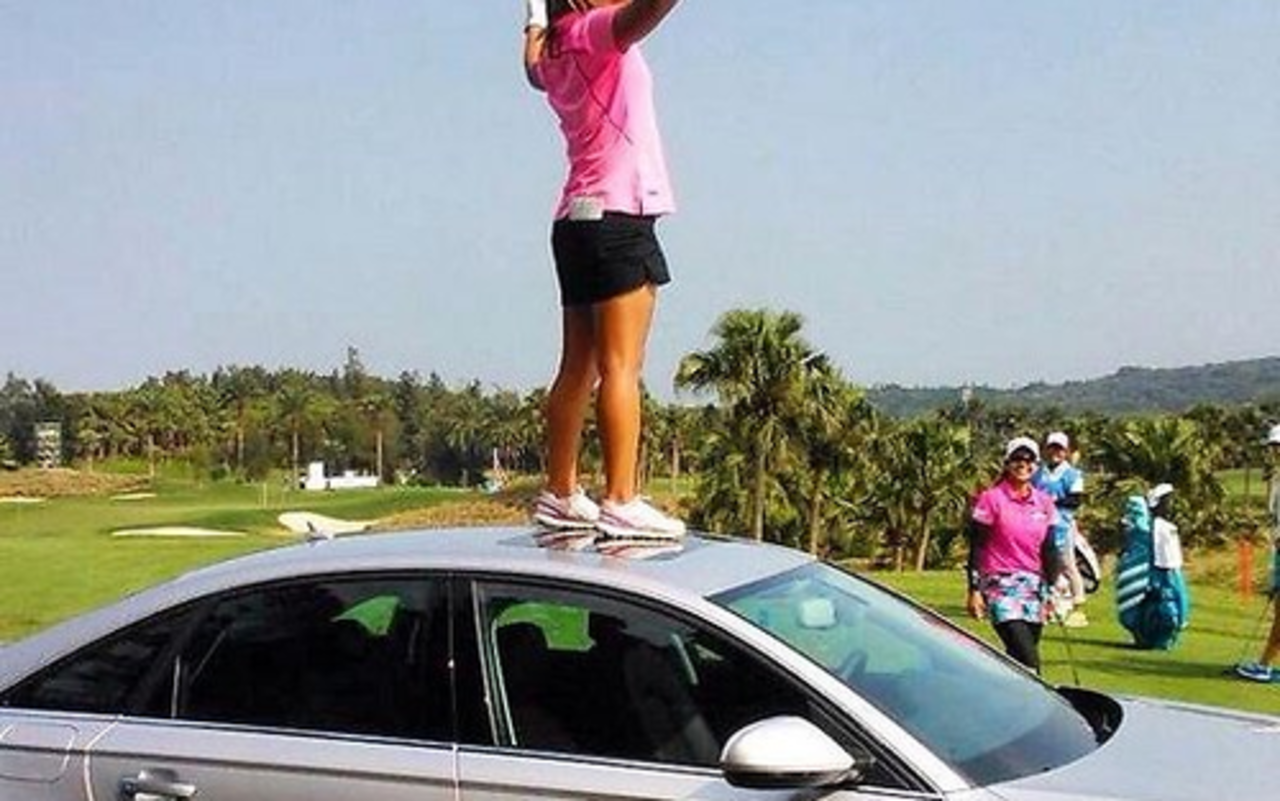 фото: Danielle Kang, golf