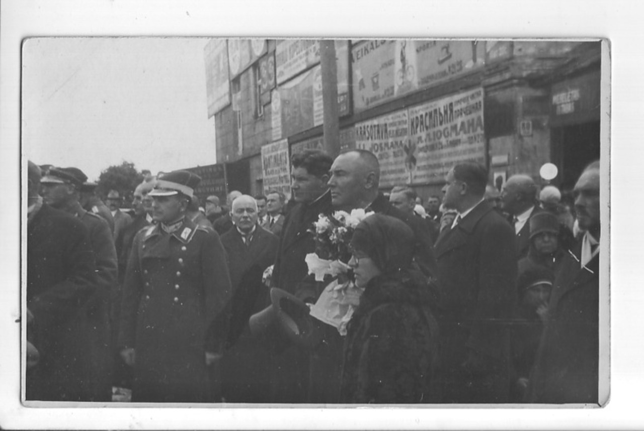 19 сентября 1930 года Даугавпилс посетил президент Латвии Альберт Квиесис.