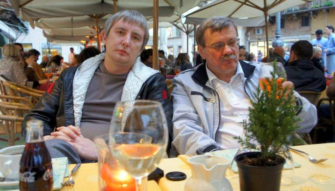 Вячеслав Евстигнеев и Янис Лачплесис