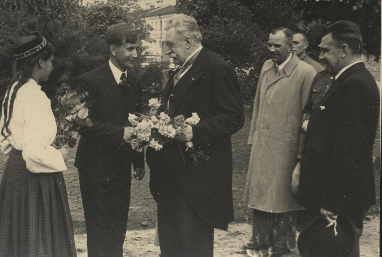 Открытие Даугавпилсского музея в 1938 году