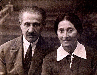 Исаак и Полина Рубины, 1937