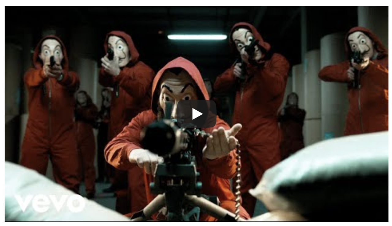 Скриншот, размещенный хакерами поверх клипа «Despacito»