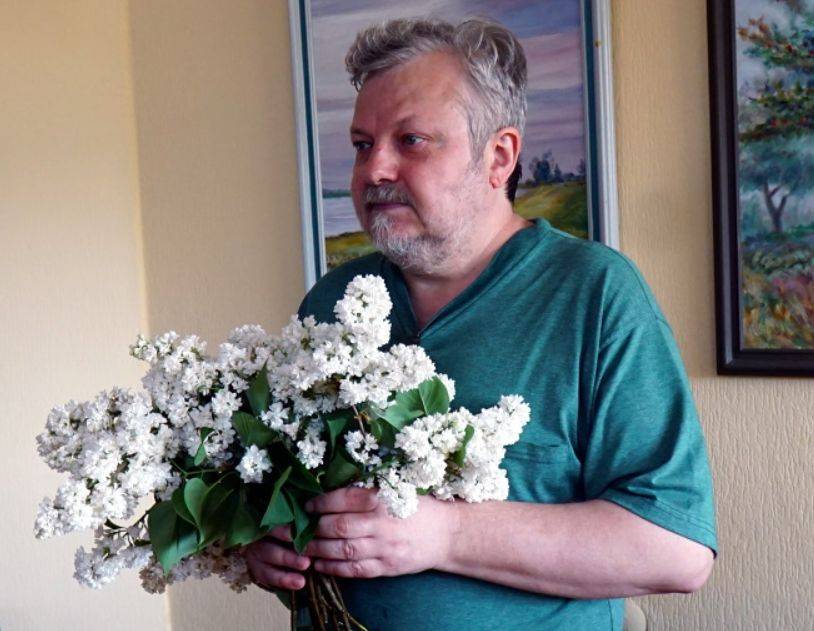На фото: портрет Василия Малышчица из его личного архива