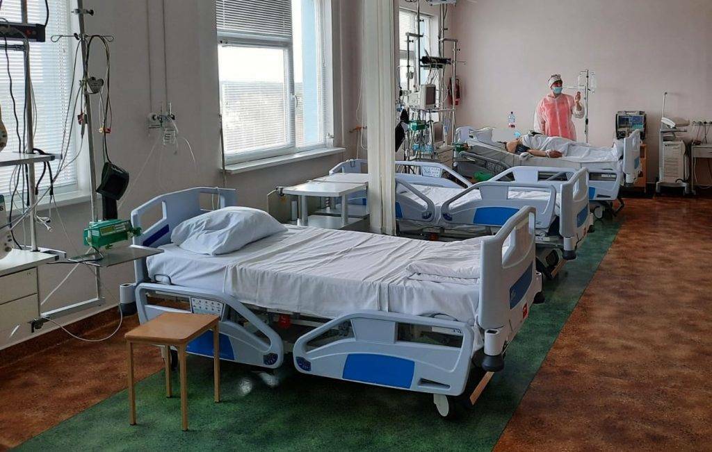 Новые кровати в интенсивной терапии Отделения кардиологии