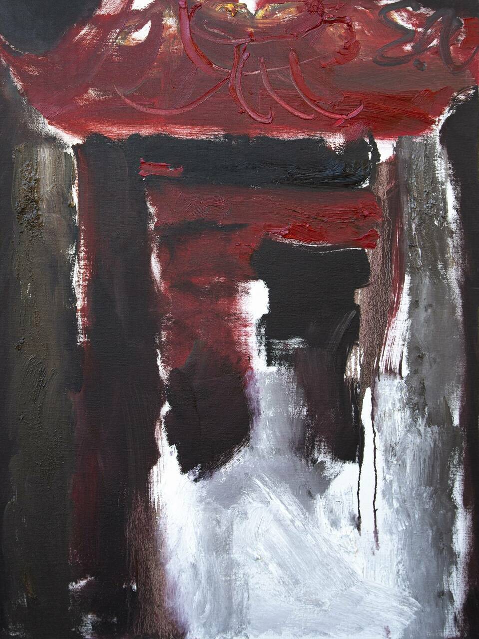 Эдвардс Грубе. "Вход". 2015. Холст, масло. 130 х 97 см