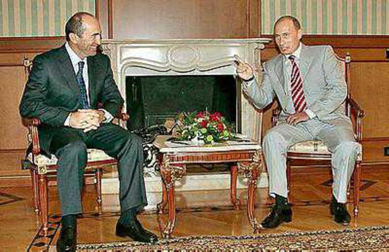 Владимир Путин, Роберт Кочарян